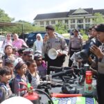 Outing Class di Polres, Anak TK Kemala Bhayangkari Belajar Tugas Polisi