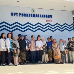 Perkuat Layanan Kesehatan Dasar, Wakil Menteri Kesehatan RI Tinjau Puskesmas Labuapi Lombok Barat