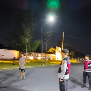 Perketat Keamanan Pemukiman, Sat Samapta Polres Lombok Barat Gelar Patroli Preventif di Banyumulek