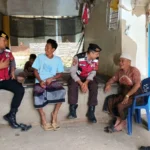 Perkuat Keamanan Wilayah, Sat Samapta Polres Lombok Barat Sosialisasikan Inovasi KEMOS 110 di Sekotong