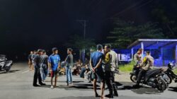 Personel Polsek Sambelia Laksanakan Patroli Guna Antisipasi Gangguan Kamtibmas Dan Balap Liar