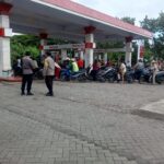Personel Polsek Jerowaru Laksanakan Monitoring SPBU Sepapan, Antisipasi Gangguan Kamtibmas dan Kebakaran