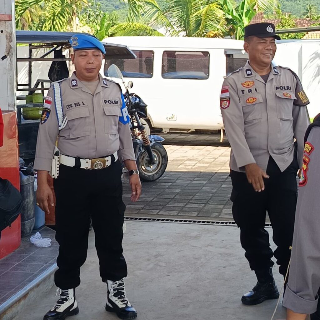 Polsek Sekotong Jaga Ketat Stok BBM, Pastikan Masyarakat Nyaman Tanpa Antrean Panjang