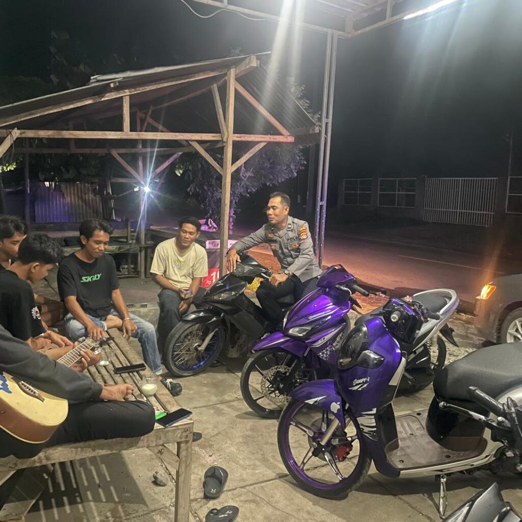 Jamin Keamanan Malam Hari, Polsek Rhee Intensifkan Patroli Blue Light dan KRYD
