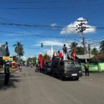 SAT LANTAS POLRES DOMPU AMANKAN AKSI HARI BURUH, ARUS LALU LINTAS TETAP LANCAR DAN KONDUSIF