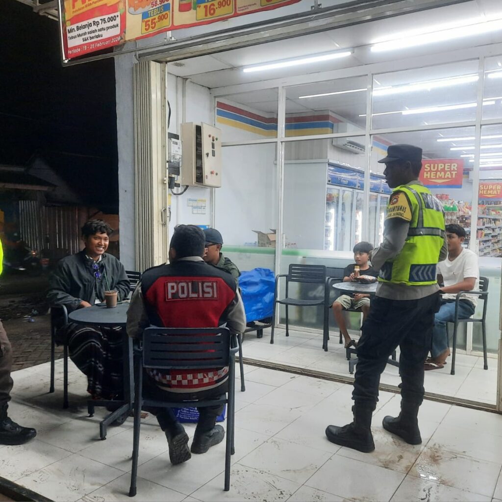 Humanis dan Preventif, Patroli Dialogis Polsek Seteluk Edukasi Masyarakat.