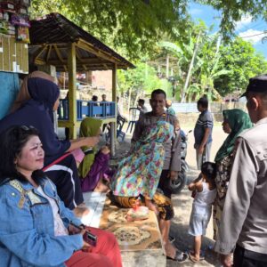 Cooling System di Nungga, Sat Binmas Tekankan Peran Aktif Masyarakat Jaga Keamanan