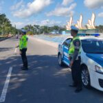 Satlantas Polres Lombok Barat Jaga Ketat Jalan Soekarno Hatta Gerung, Antisipasi Balap Liar dan Kriminalitas Sore Hari