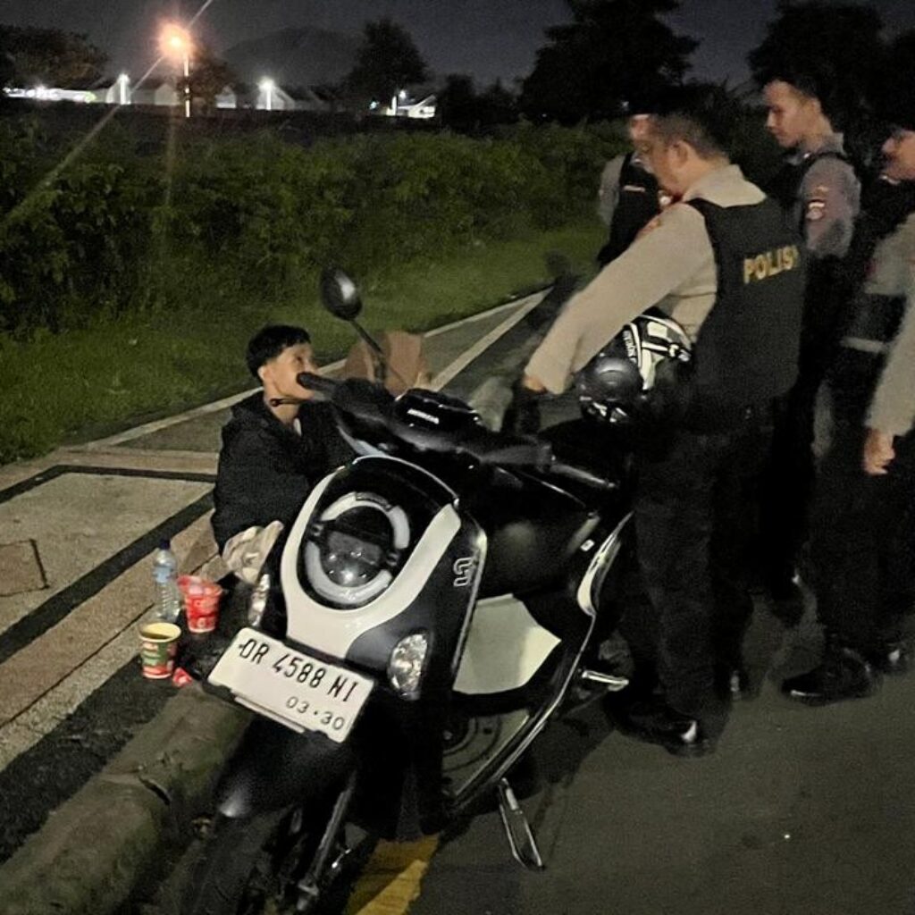 Waspada Aksi 3C, Polisi Perketat Penjagaan di Titik Vital Lombok Barat Saat Warga Terlelap