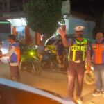 Satlantas Polres Bima Kabupaten Gelar Pengamanan PAM Jalur Keberangkatan Jamaah Calon Haji di Kecamatan Bolo
