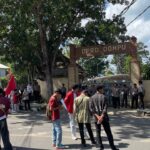 Aksi Unjuk Rasa EK-LMND di Dompu Berlangsung Aman dan Terkendali
