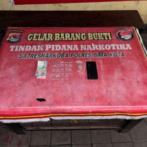Edarkan Shabu di Desa Nae, Pria 29 Tahun Dibekuk Sat Resnarkoba Polres Bima Kota