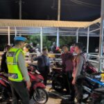 Polsek Kawasan Pelabuhan Laut Tano Intensifkan Patroli Dialogis, Imbau Pengguna Jasa Waspada Cuaca dan Keamanan