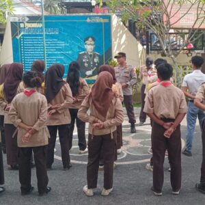 Polres Lombok Barat Gembleng Saka Bhayangkara Sekotong Jadi Pelopor Kamtibmas