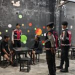 Patroli Malam Sat Samapta Polres Lombok Utara Sambangi Pemuda Nongkrong di Jalan Raya Tanjung