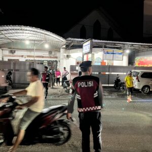 Sat Samapta Polres Bima Kota Laksanakan Pengamanan Ibadah di Gereja Pantekosta