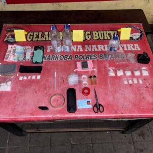 Polres Bima Kota Gagalkan Peredaran 87,44 Gram Sabu di Sape, Satu Pengedar Ditangkap