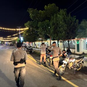 Sat Samapta Polres Bima Kota Bubarkan Balap Liar dan Berikan Himbauan kepada Club Motor
