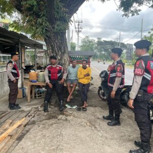UNIT PATMOR SAT SAMAPTA POLRES DOMPU GELAR PATROLI PERINTIS PRESISI CIPTA KONDISI DI WILAYAH HUKUM POLRES DOMPU