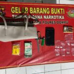 KASUS NARKOBA KEMBALI TERUNGKAP, POLRES DOMPU IMBAU WARGA PERANGI NARKOBA