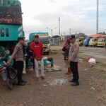 Polsek Kawasan Pelabuhan Laut Bima Laksanakan Patroli Rutin, Imbau ABK dan Buruh Jaga Kamtibmas