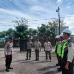 SAT BINMAS POLRES DOMPU BERIKAN PEMBINAAN DAN ARAHAN KEPADA SATPAM PT STM DI KECAMATAN HU’U