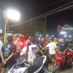 PATROLI MALAM POLRES DOMPU, PAMAPTA II PASTIKAN SITUASI KAMTIBMAS TETAP KONDUSIF