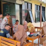 Sinergitas Antara Polri dan Nakes, PKM Monta Menggelar Pemeriksaan Kesehatan Bagi Anggota Polsek Monta