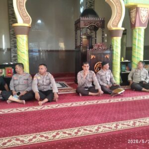 BINROHTAL DAN YASINAN POLRES DOMPU PERKUAT IMAN DAN KETAQWAAN PERSONEL DALAM PELAKSANAAN TUGAS