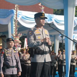 Pimpin Apel Perdana, Kapolda NTB: Kalau Belum Bisa Berprestasi, Jangan Mendatangkan Masalah