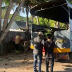 Satsamapta Polres Bima Kabupaten Bantu Mahasiswa IMM Antar Bibit Pohon