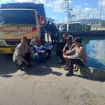 Personel Polsek Kawasan Pelabuhan Laut Bima Intensifkan Patroli Rutin di Area Pelabuhan