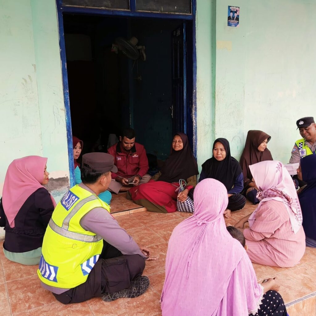 Polsek Seteluk Gencarkan Sosialisasi Pencegahan TPPO dan PMI Ilegal di Dusun Selayar