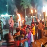 Bhabinkamtibmas Polsek Woha, Laksanakan Pengamanan Takbir Keliling Menyambut Idhul Adha 1447 Tingkat Desa Samili