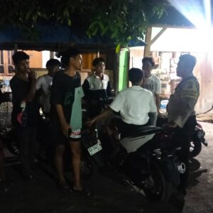 PAMAPTA I POLRES DOMPU INTENSIFKAN PATROLI MALAM DAN HIMBAUAN KAMTIBMAS DI WILAYAH KOTA