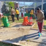 Sat Samapta Polres Bima Kota Laksanakan Kurvei, Wujudkan Lingkungan Mako yang Bersih dan Nyaman