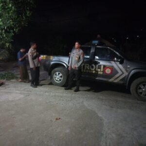 Polsek Pujut Intensifkan Patroli Malam, Antisipasi 3C di Wilayah Segala Anyar