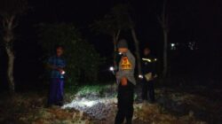 Bhabinkamtibmas Desa Masbagik Utara Baru Monitoring Ketahanan Pangan dan Ajak Warga Jaga Kamtibmas