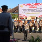 Kapolres Lombok Timur Pimpin Upacara Kenaikan Pangkat Personel dan ASN Polri Periode Juli 2026