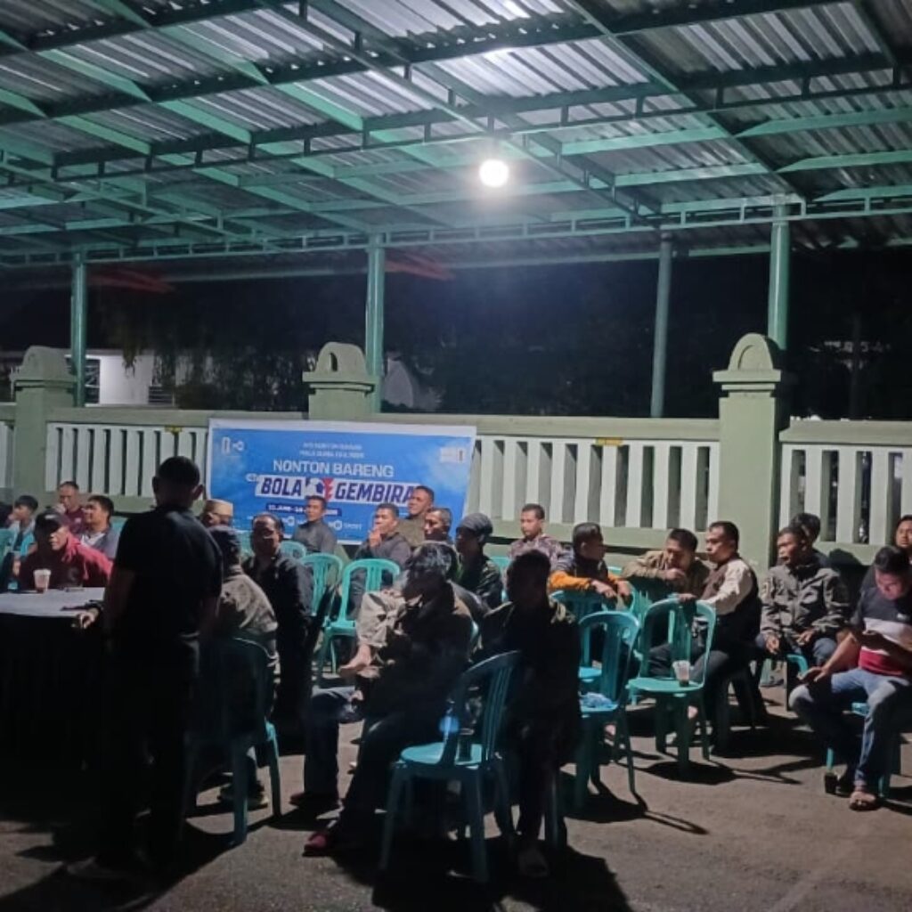 Nonton Bareng TVRI Jadi Ruang Silaturahmi Warga
