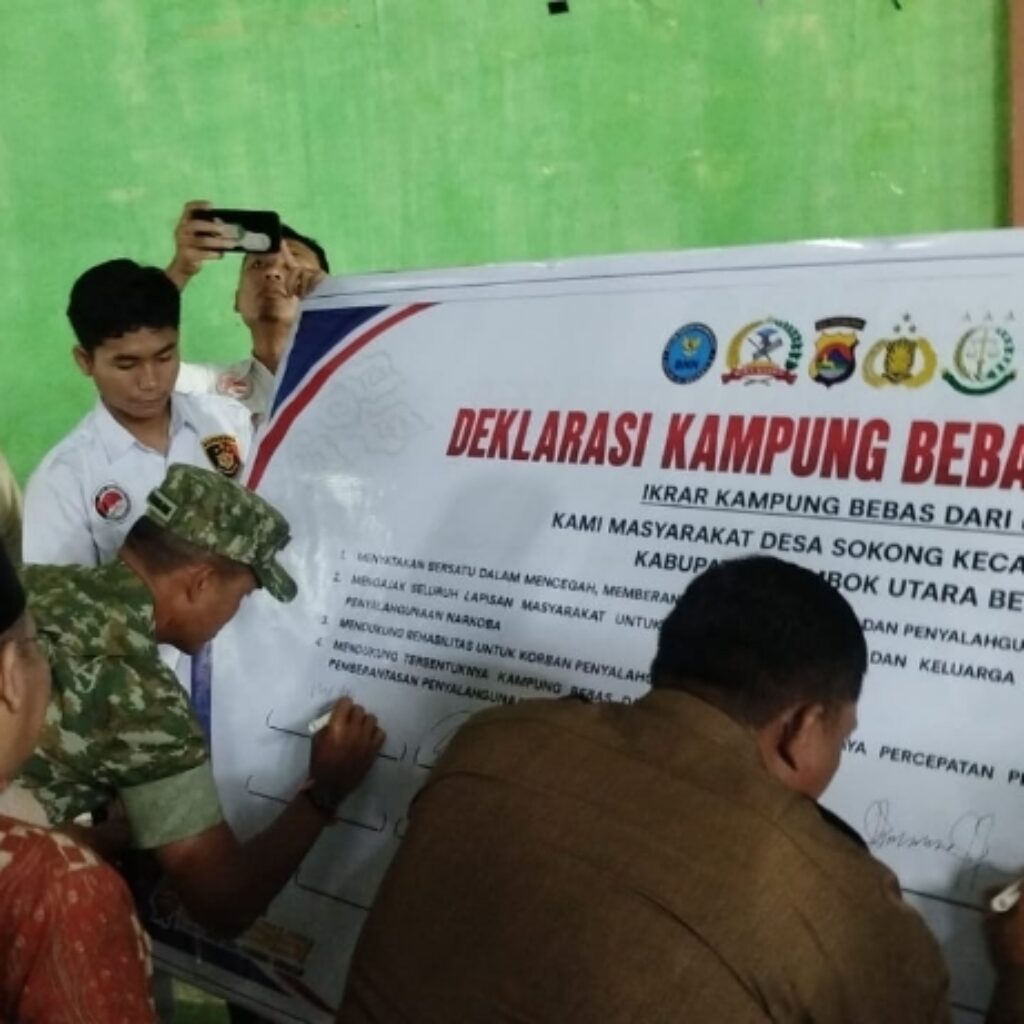 Komitmen Bersama Desa Sokong Lindungi Generasi Muda