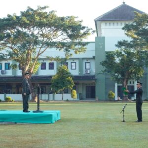 Khidmat di Lapangan Gatot Subroto, Korem 162/WB Tegaskan Pancasila sebagai Fondasi Persatuan Bangsa