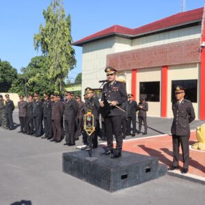 Polres Loteng Laksanakan Upacara Hari Lahir Pancasila