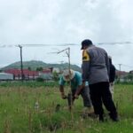 Bhabinkamtibmas Karang Bongkot Dorong Ketahanan Pangan