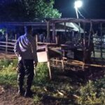 Antisipasi Curi Ternak, Polsek Sekotong Patroli Malam di Batu Kumbu