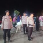 Kepulangan Jamaah Haji Kloter 04 di Kawal Ketat Oleh Personel Polsek Woha Polres Bima Kabupaten