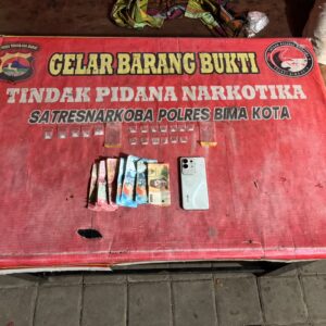 Satresnarkoba Polres Bima Kota Gagalkan Peredaran Sabu 2,73 Gram di Sape