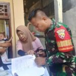 Babinsa Cakra Selatan Dampingi Posyandu, Jaga Generasi Sehat