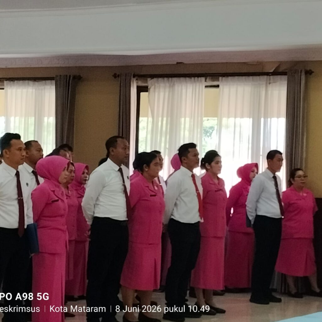 Perkuat Integritas Personel, Ditreskrimsus Polda NTB Deklarasikan Komitmen Anti Narkoba dan Pelanggaran Disiplin