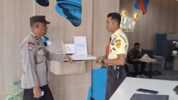 SAT BINMAS POLRES DOMPU PERKUAT KEMITRAAN SATPAM DAN FKPM/BKPM UNTUK MENJAGA KEAMANAN LINGKUNGAN PERBANKAN